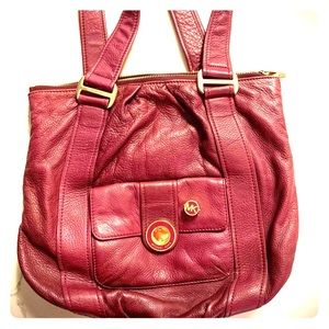 MK vintage Hobo plum bag